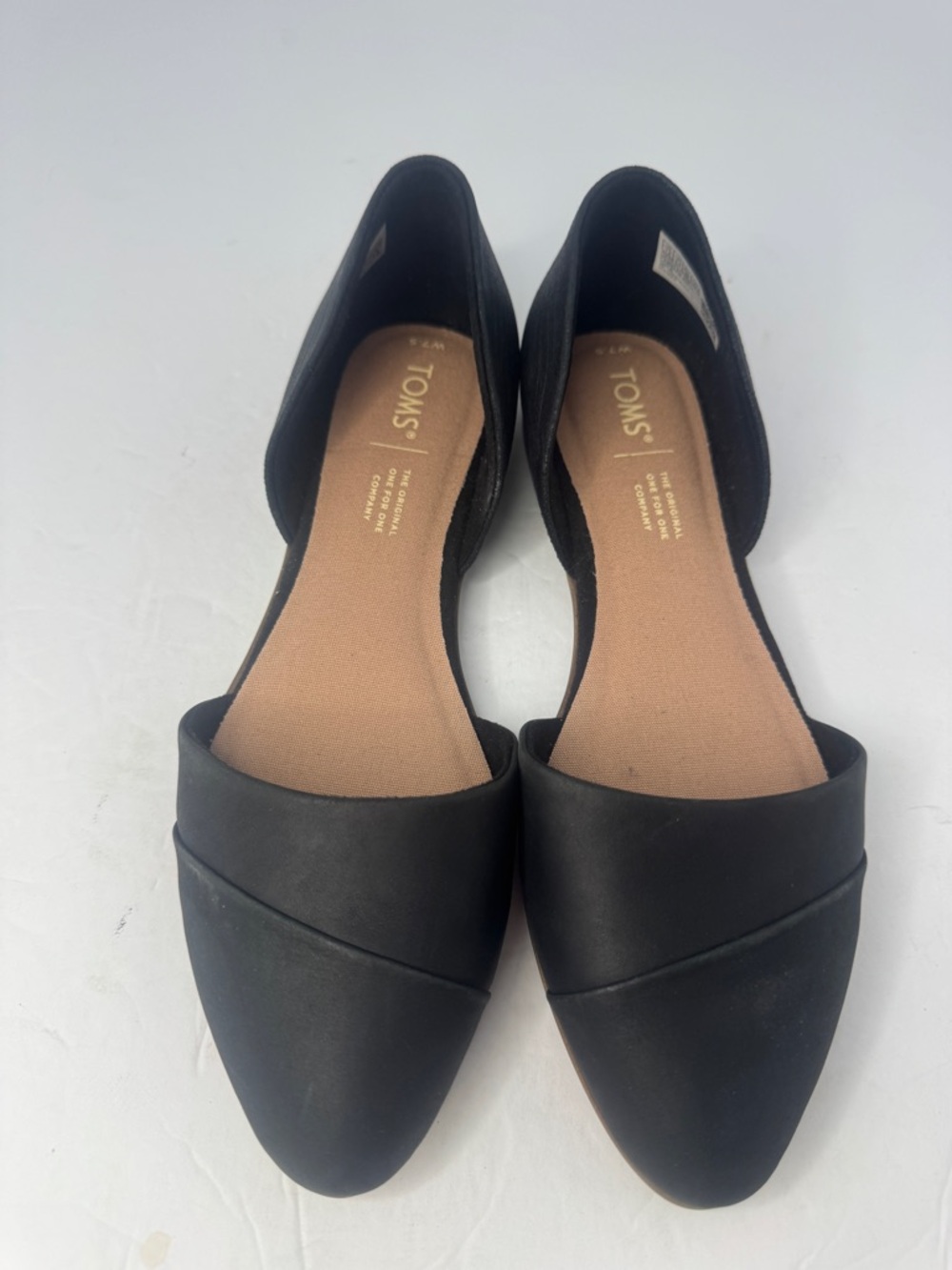 TOMS Women's Jutti d'Orsay Flats Black Size 7.5 - Picture 5 of 15